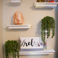 Relax shelf in the suite